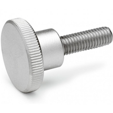 Śruba radełkowana forma wysoka INOX 